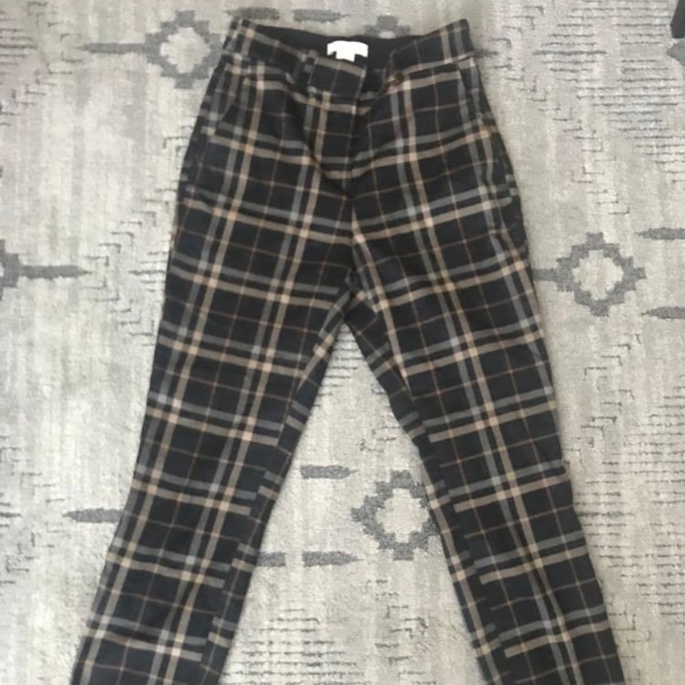 H&M Trouser Pants Plaid